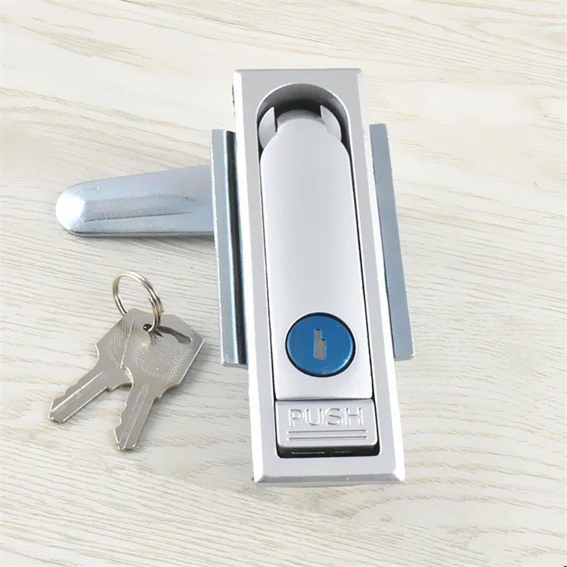 MS713平面锁 配电柜门锁 开y关柜门锁MS712 机柜门锁 机械门锁