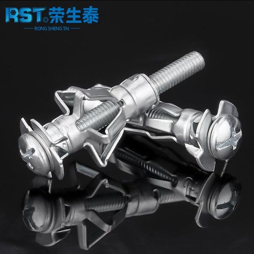 空心砖墙专用膨胀j螺栓飞机石膏板膨胀螺丝中空壁虎管M4M5M6M8