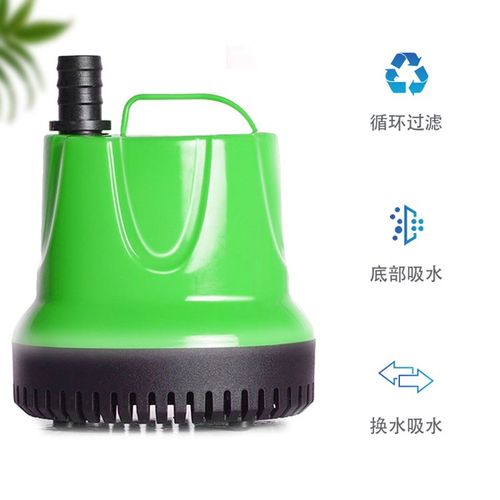 鱼缸过滤器循环家l用微型小型潜水泵超静音乌龟缸可调节换粪底吸