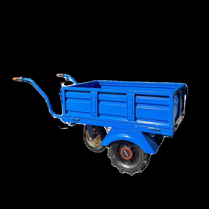 电动鸡公车农用三轮手推t车家用双轮搬运车新款果园爬坡运输小推