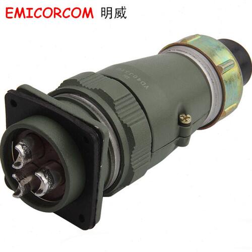 YD40 3芯100A 防水航空插头 连接器 YD40J3TQ YD40J3TP YD40K3Z
