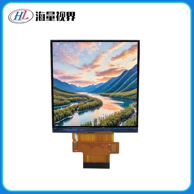 F3.4寸IPS方形屏液晶显示屏分辨率D480*480智能家电触摸屏86盒
