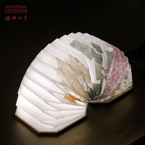 中国国家博物馆百花图卷风琴灯卧室创意中国风文创送生日礼物