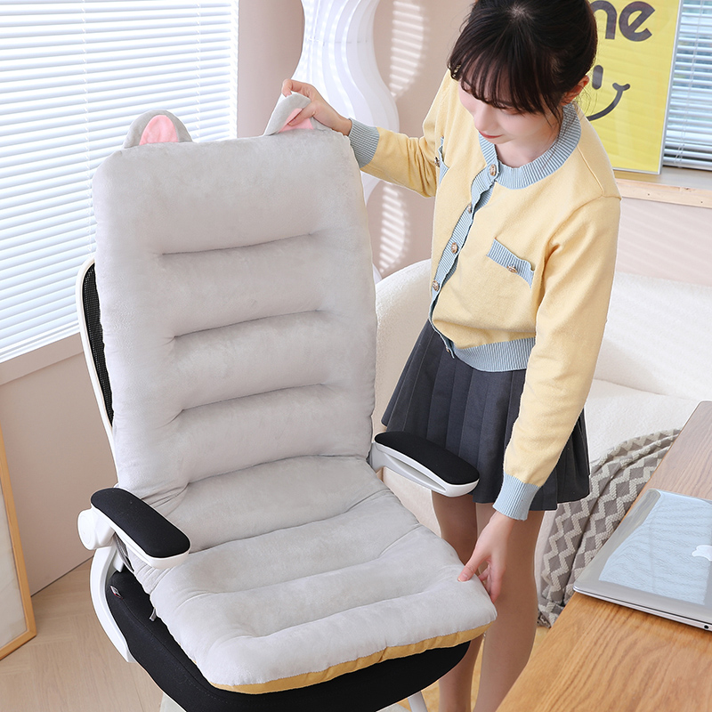 办公室久坐椅子靠枕座椅护腰v靠垫一体坐垫腰垫孕妇宿舍靠背垫神