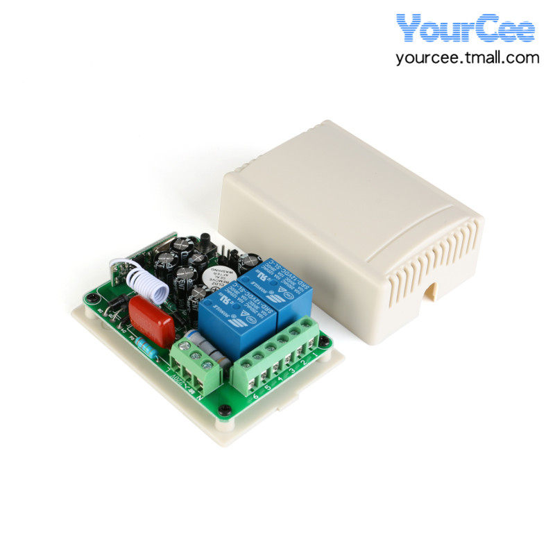 12V 315 1/2/4/8路 220V单路H/双路学习型无线遥控开关智能开关