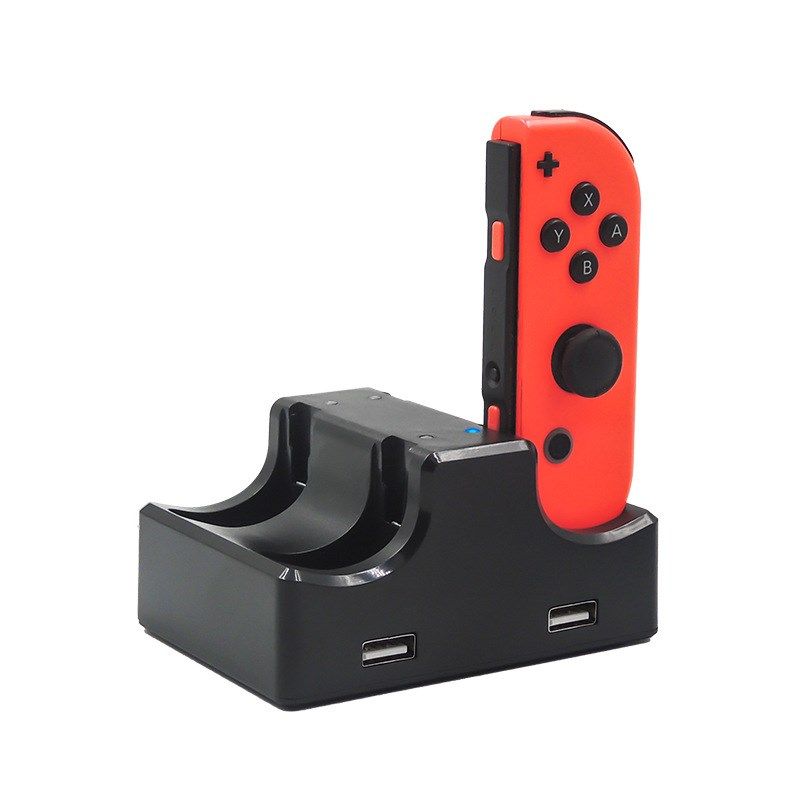 适用ic o手柄充电器Jwoy-co左右手柄四合一充电底座