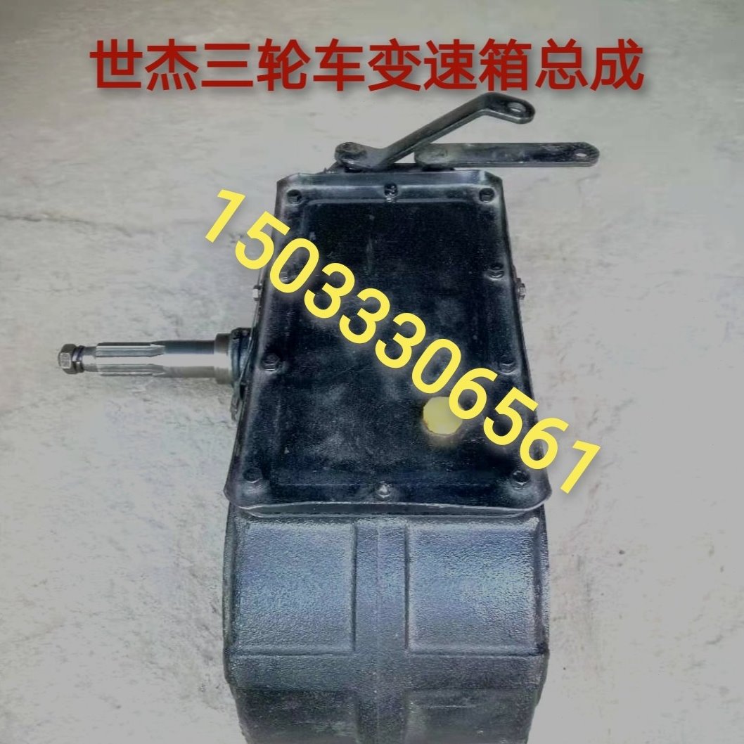 世杰奔马真马永牌四档农用三轮车后桥变速箱总成世杰三轮车配件