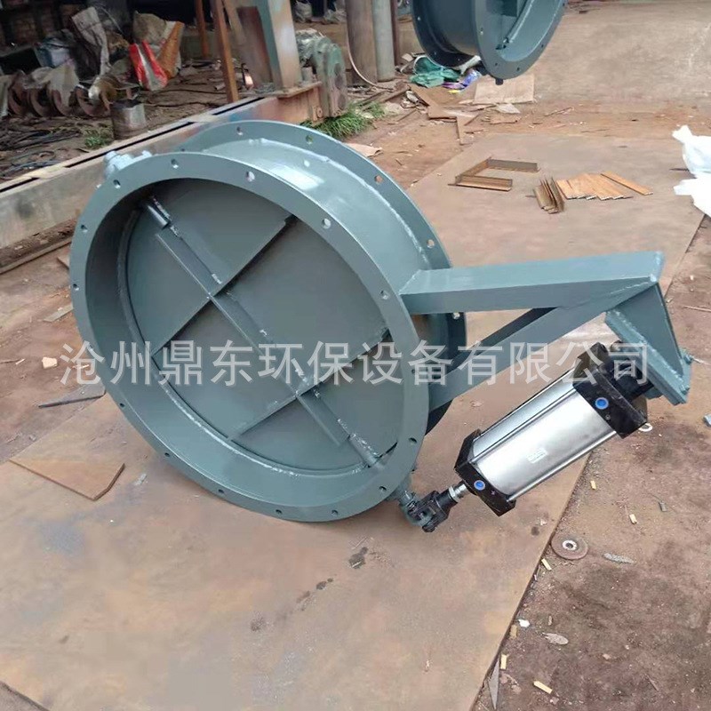 气动风阀 碳钢调节风门s 手动调节阀DN1000 任意口径风阀