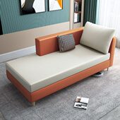 塌榻实木布艺人贵妃沙发贵妃躺椅北欧简约阳台酒店卧室客厅美贵妃