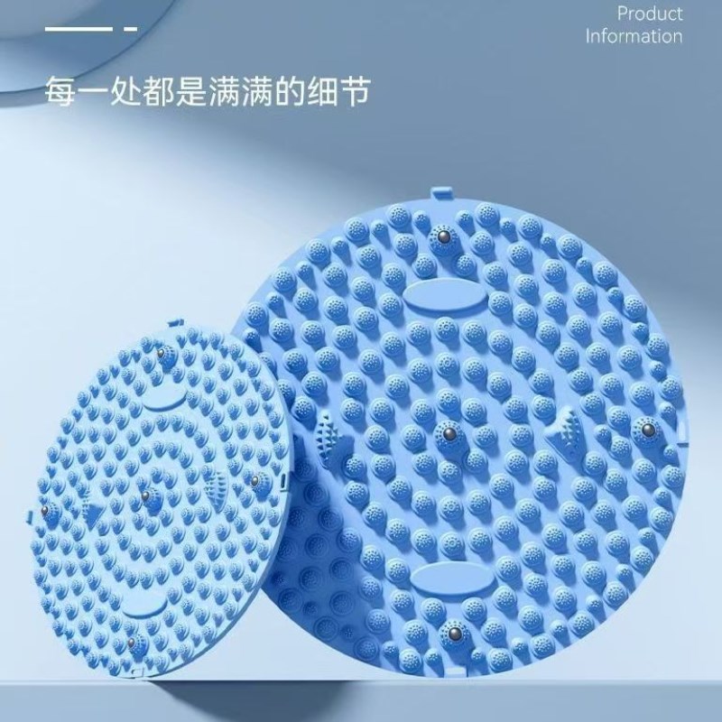 磁石款超慢跑足底按摩垫脚踩款经络疏通室内专R用原地跑步指压板