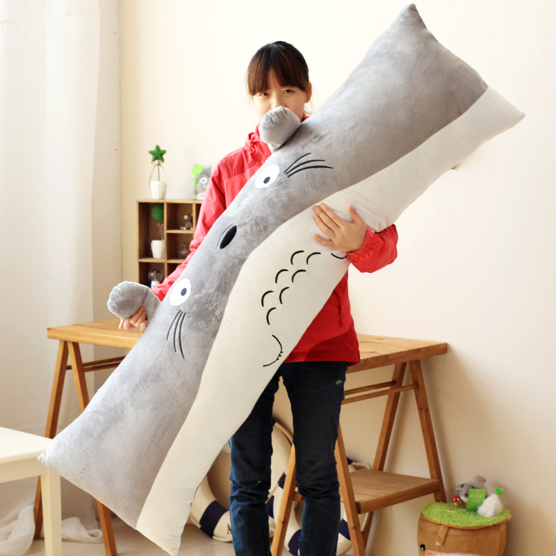 床头双人抱枕1.2 1.6米长枕芯情侣枕头长枕头靠T垫靠背靠枕含枕套