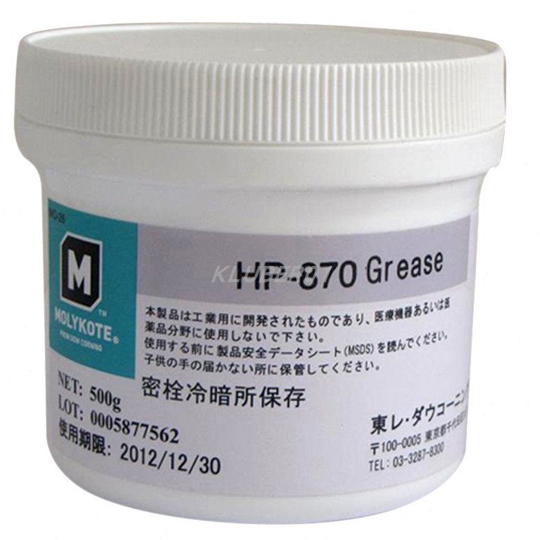 MOLYKOTE摩力克HP-870 HP-700全氟聚醚高温白油润滑脂无尘无油污