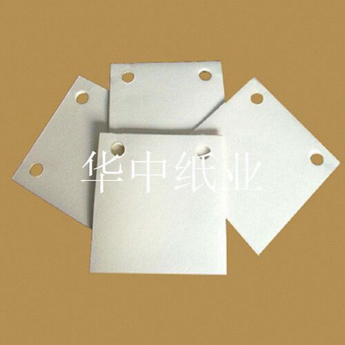 板式过滤器配套滤油纸300*300mm带孔双孔工业滤纸