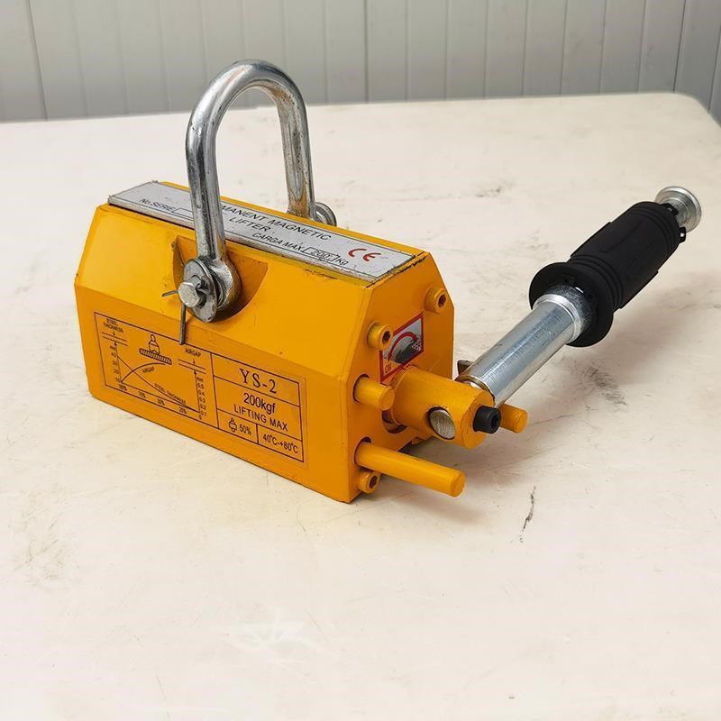 钢板模具手动磁力吊永磁铁强磁永B磁起重器吊运器起重吸盘起吊磁