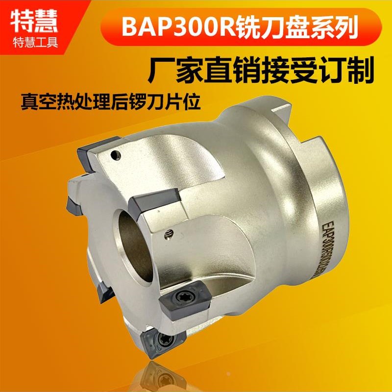 300R铣刀盘fCNC直角平面铣刀盘BAP300R密齿刀盘300R多刃铣刀盘加