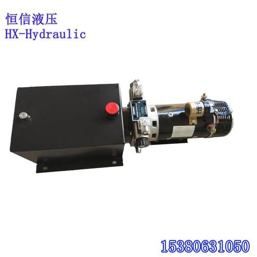 液压泵站扫雪车60v动力单元遥控液压单元线控液压站手动泵整套