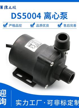 DS5004直流无刷水泵12V24V电压75w小水泵20升流量15m扬程