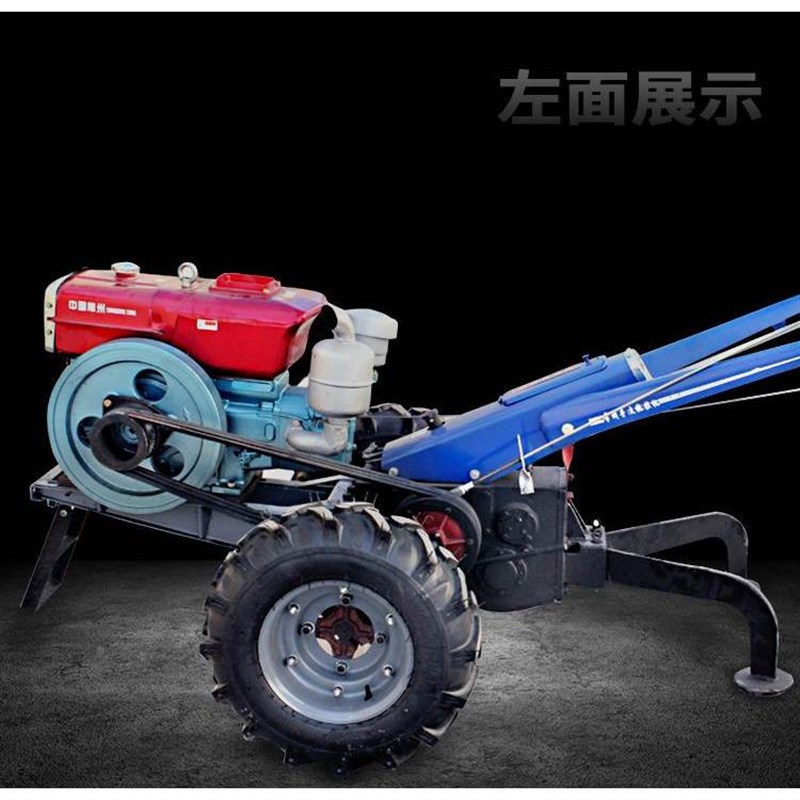 手扶拖拉机绞磨机柴油机动绞磨5zT绞磨电缆导线牵引机卷扬机拉缆