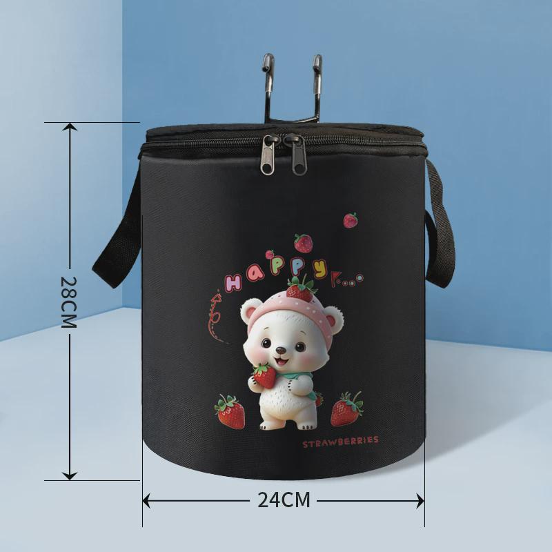 自行车篮子车筐前置蓝子电动车通用车篓帆布折叠车U挂篮单车菜篮