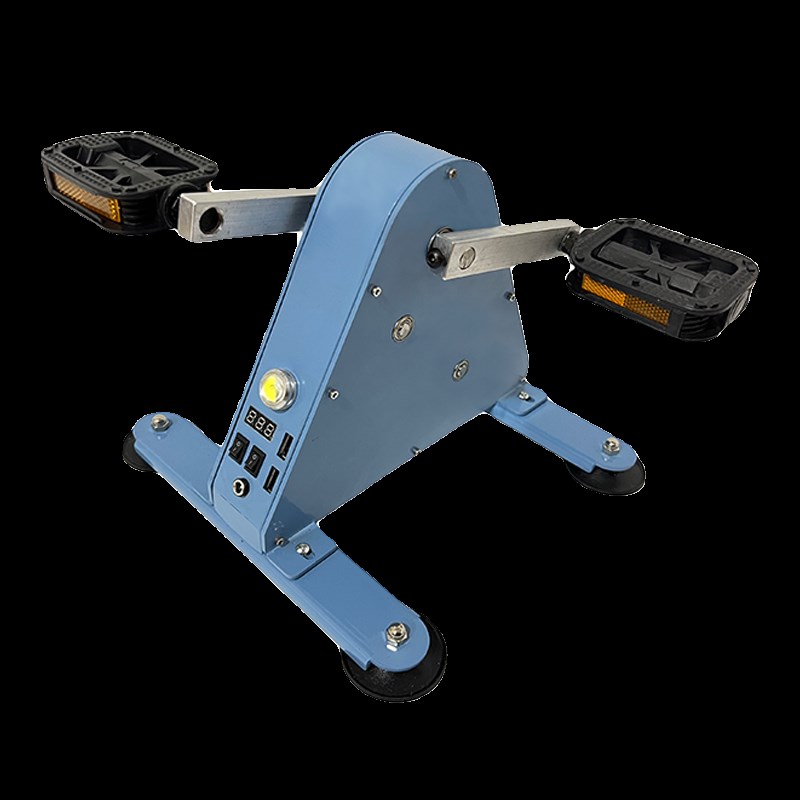 便携式脚踏发电机 无铁芯t无刷永磁 健身发电 户外充电 动感单车