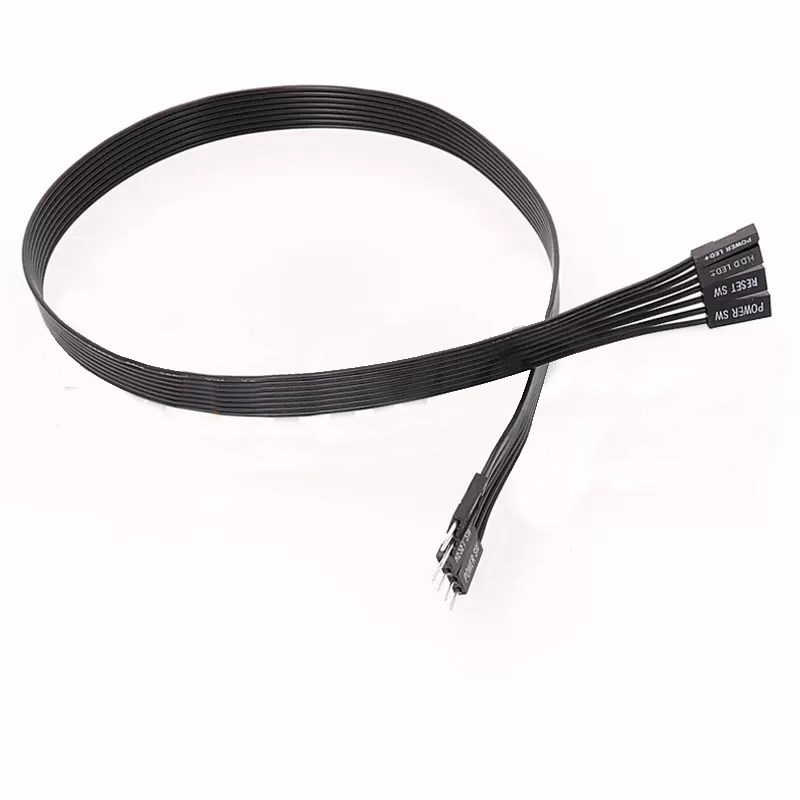 SW延长线主板开机/复位SW/电源SW延长线 杜邦2.54公母延长线