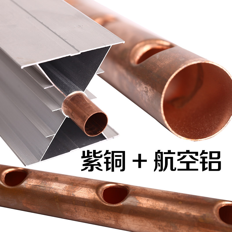 暖气片家用水暖铜铝复合散热片壁挂炉散热器卫生间横式客厅卧供暖