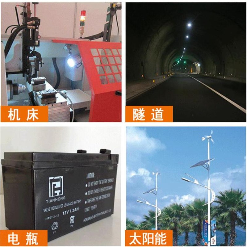 LED低压灯泡螺E27直流DC12V24V36V48V60V工地冷库电瓶机床节能灯