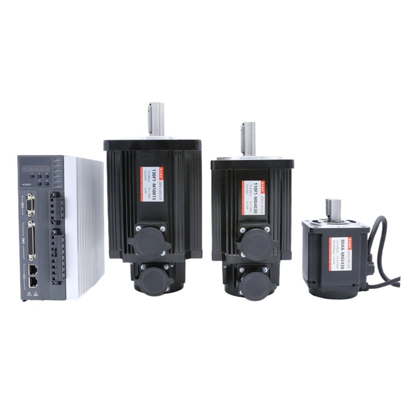 60/80/110/130交流伺服电机套装400W750W1.5KW2KW光编2500线RS485