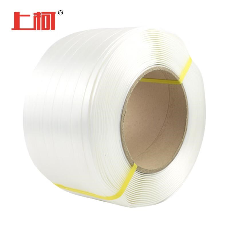 上柯A1213柔i性纤维打包带宽32mm长250m聚酯纤维重型打包带手工热