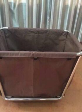 布草袋 袋包邮收纳袋车定制房啡色黄色袋  锥形米蓝色 牛津布口