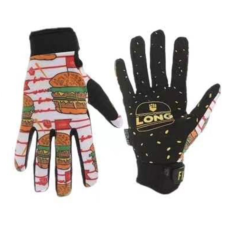 FIST儿童青少年成人个性运动骑行手套小轮车自行车长指耐磨防滑