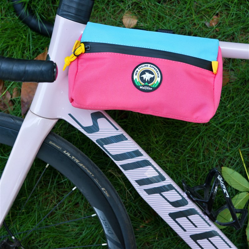 自行车前置复古挂包电动车挂物包摩托车防雨防水山地车儿童车头包