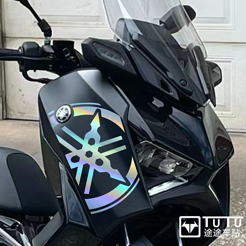 适用于雅马哈2023款XMAX300贴纸拉花摩托车贴花车身版画防水车贴