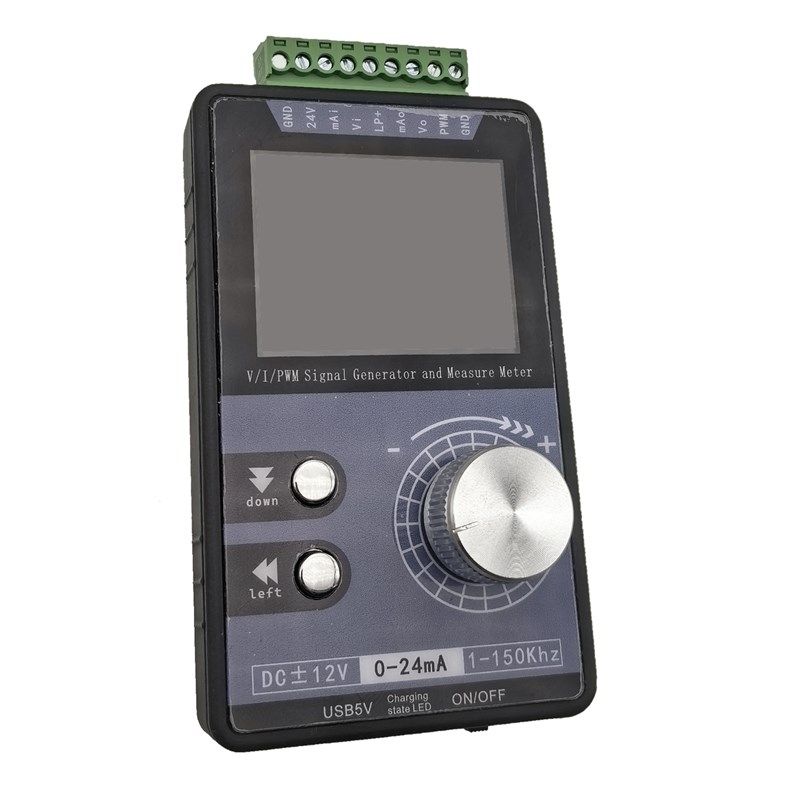 高精度手持电压电流源PWM脉冲信号发生器QH-VISG3-ED/EN 彩屏输入