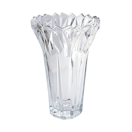 新品北欧轻奢透明水晶玻璃花瓶高级感客厅餐桌插花摆件水培鲜花花