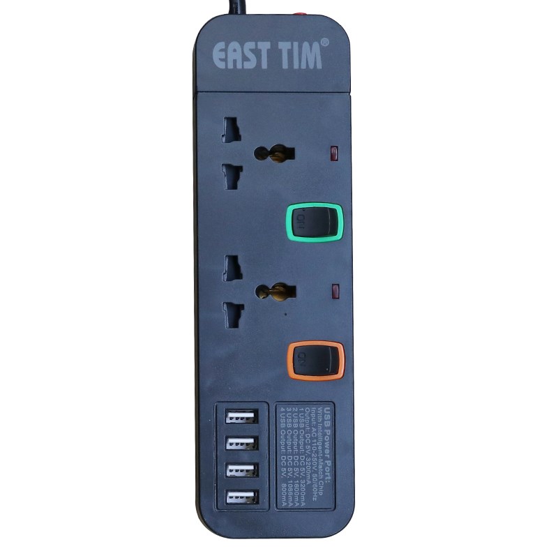 中国香港插座带线排插黑色拖板家用10米英标插线板英式英制多功能