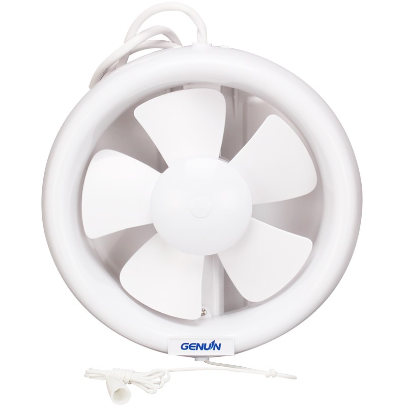 正野排气扇6寸卫生间玻璃窗圆形换气扇家用静音抽风机室内排风扇