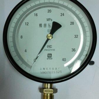 高精度超精密压力表yb-150b 0～40mpa 0.25级 M20*1.5 150MM