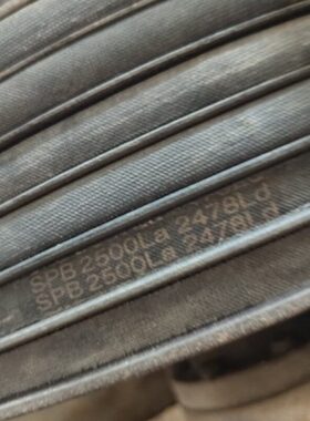 0La7d窄传动带三角皮带V SP带24B8L250电机皮带