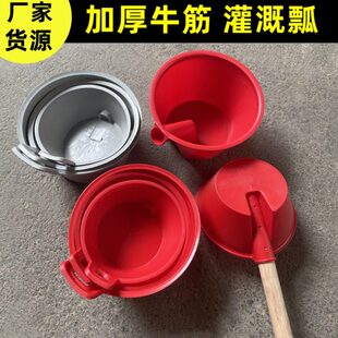 长柄工具牛筋农用水施漂大棚浇粪塑料粪勺子大灌溉粪瓢舀水瓢肥水