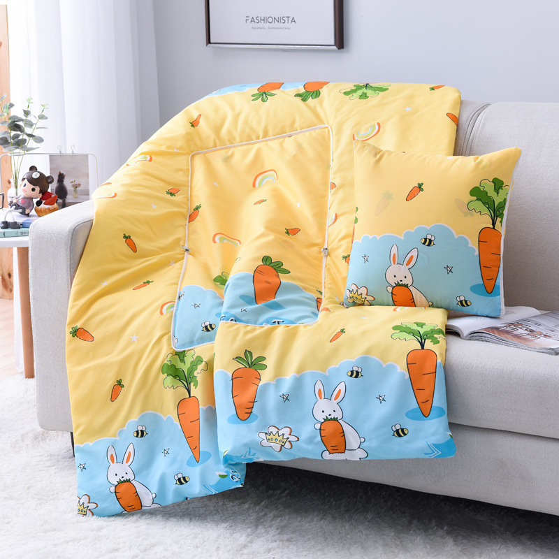 抱枕被子两用汽车抱枕厚实午睡加厚大号枕头被子二合X一车载折叠