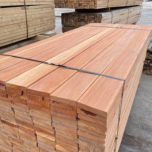 木板栈道户外花园景观扶手栏杆栈道菠萝格防腐木板材阳台围栏地板