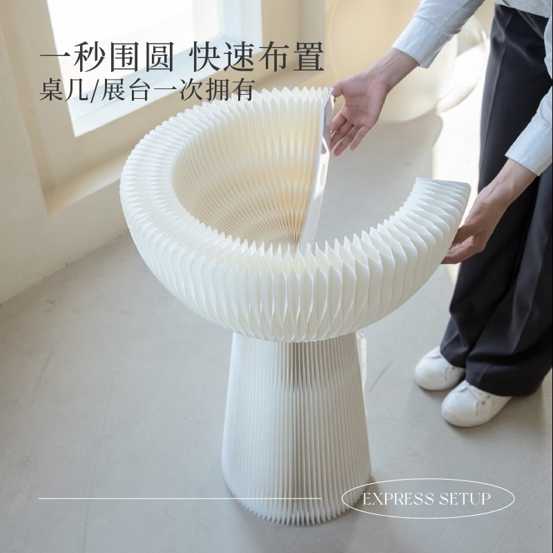 十八纸圆桌角几边j几简约小茶几卧室轻奢客厅沙发边柜床头现代移