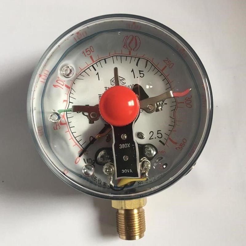 无锡氏糜 ynxc-100 耐震电接点压力表 Y2.5mpa