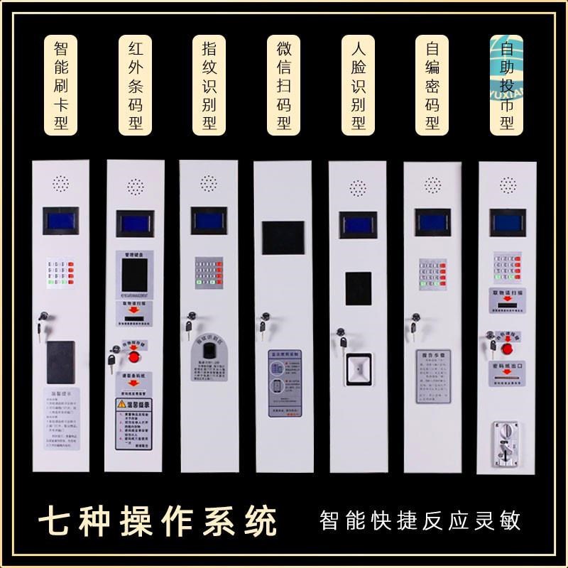 厂家生产制智能YTK寄存柜人定脸识存别储L物柜柜刷卡指纹密码存储