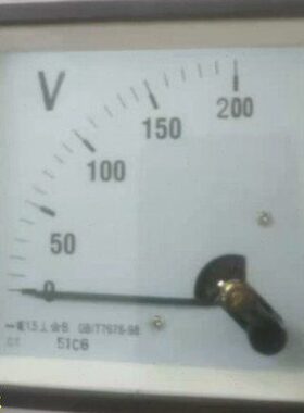 0-6C5流V450020 V    1250 0直VV指针V 501030V6000V电压表