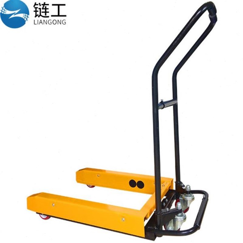 链工周转箱叉车128*73*102cm载重250Kkg塑料筐周转箱搬运车脚踏手