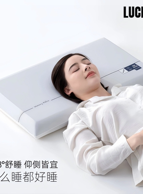 LUCERNE深睡枕PRO双色记忆棉护颈枕四季通用枕芯柔软透气