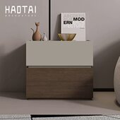 意式 极简床头柜卧室小房型储物柜北欧极窄迷你收纳柜高级感床边柜