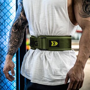 BOXERGING健身专业力量训练腰带深蹲硬拉器械运动护具举重护腰男